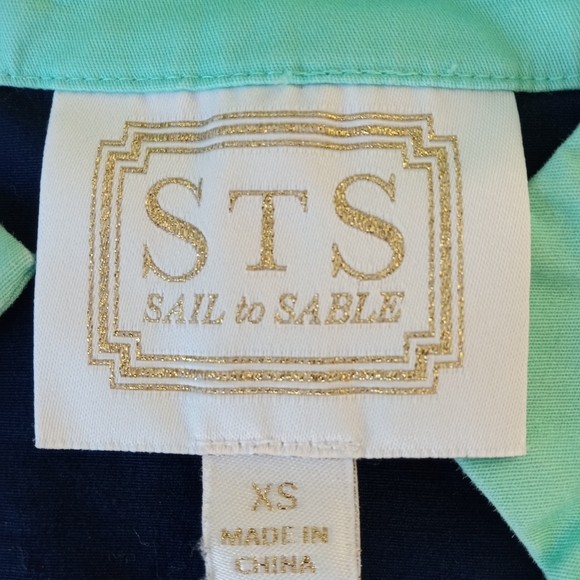 Sail To Sable Shake It Off Nautical Cotton Shift | XS - Picture 7 of 7